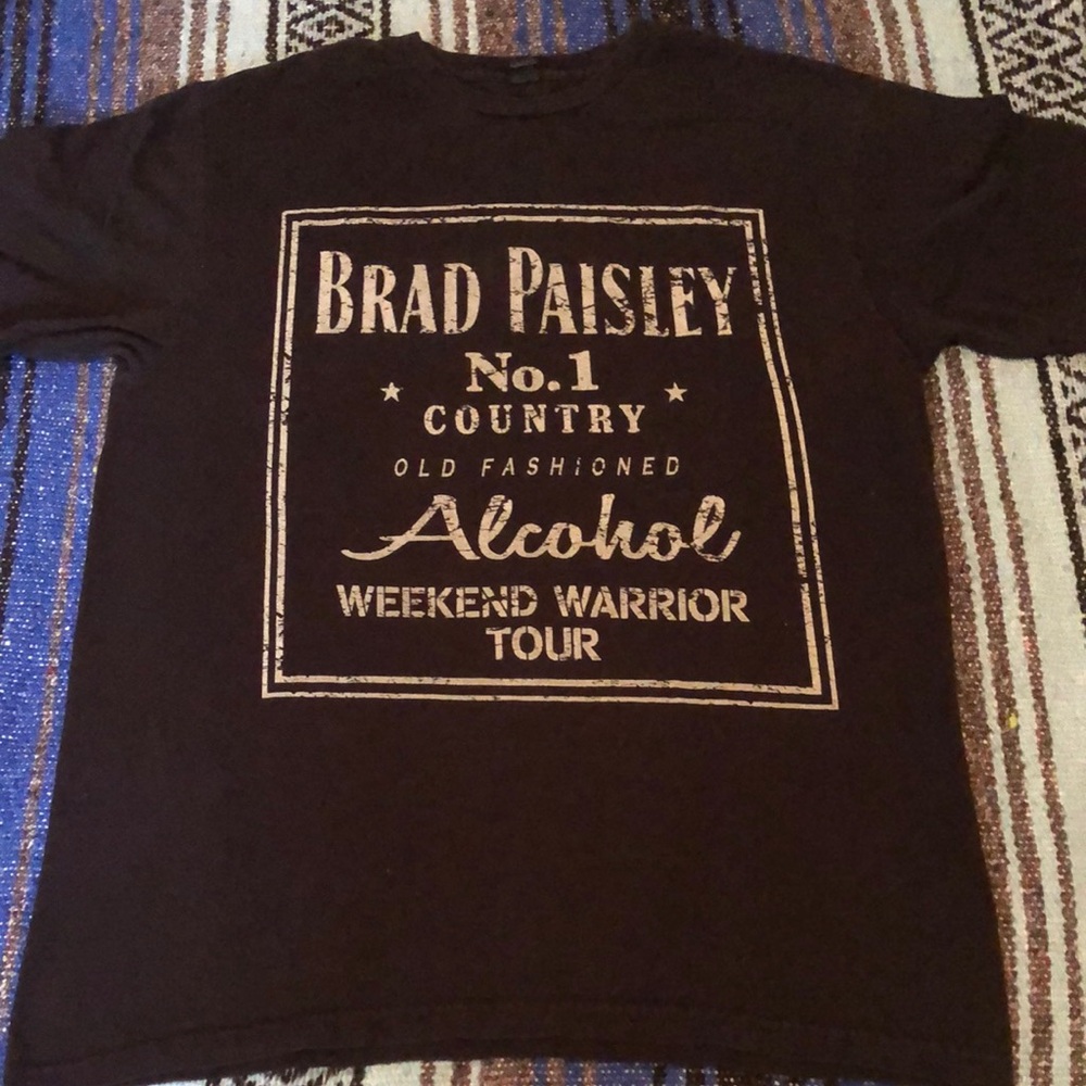 Brad Paisley 2017 Concert Tour Tee Shirt